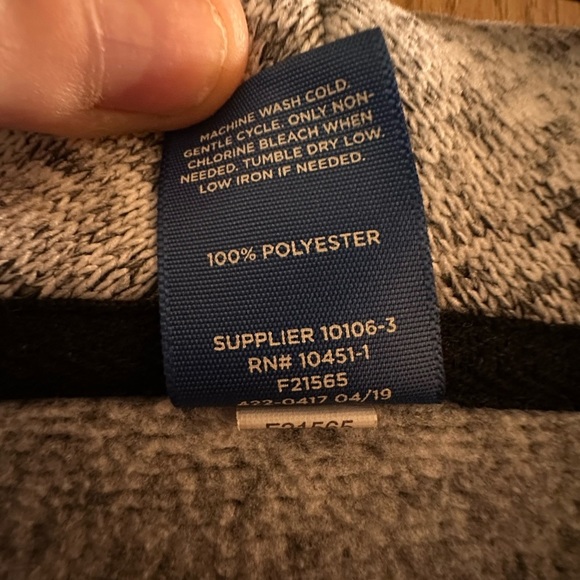 Euc Heather grey dress sweater sz 18/20 xl - Picture 7 of 7